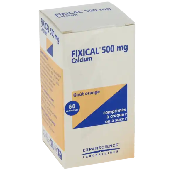 Fixical 500 Mg, Comprimé à Croquer Ou à Sucer