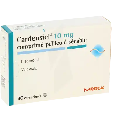 Cardensiel 10 Mg, Comprimé Pelliculé Sécable à Bordeaux