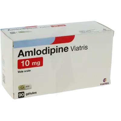AMLODIPINE VIATRIS 10 mg, gélule