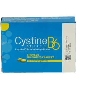 Cystine B6 Bailleul, Comprimé Pelliculé Plq/60