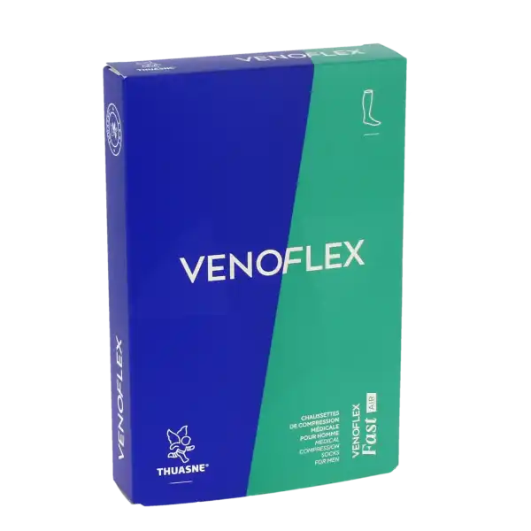 Venoflex Fast'air 2 Chaussette Homme Noir Taille 3l