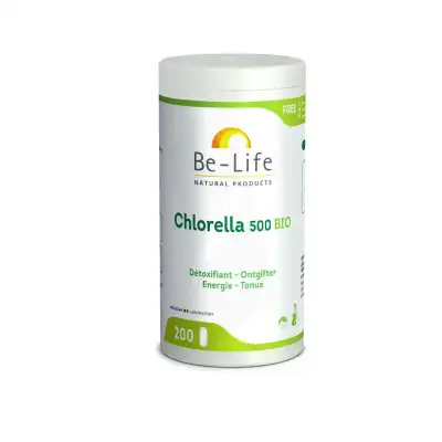 Be-life Chlorella 500 Tablettes B/200 à MARSEILLE