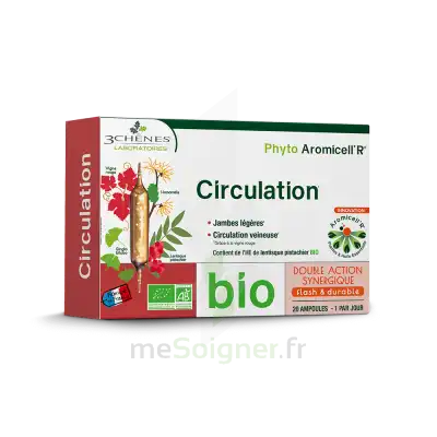 Phyto Aromicell'r Circulation Solution Buvable Bio 30 Ampoules /10ml à Miraumont