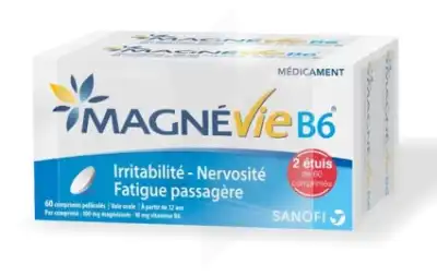 Magnevie B6 100 Mg/10 Mg, Comprimé Pelliculé à Saint-Avold