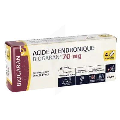 Acide Alendronique Biogaran 70 Mg, Comprimé à LE LAVANDOU