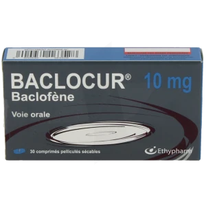 Baclocur 10 Mg, Comprimé Pelliculé Sécable