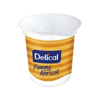 Delical Nutra'pote Nutriment Pomme Abricot Pot/125g à ALES