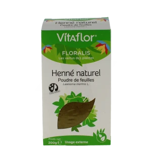 Vitaflor Henné Naturel Pdr B/200g