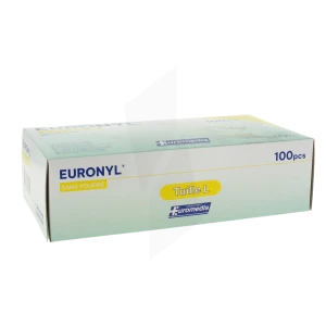 Euronyl Gant Vinyl Non Poudré T8/9 B/100