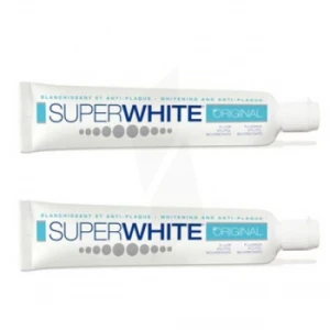 Superwhite Original Dentifrice Blanchissant 2*75ml
