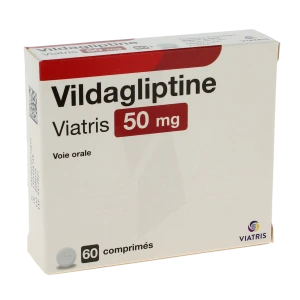 Vildagliptine Viatris 50 Mg, Comprimé
