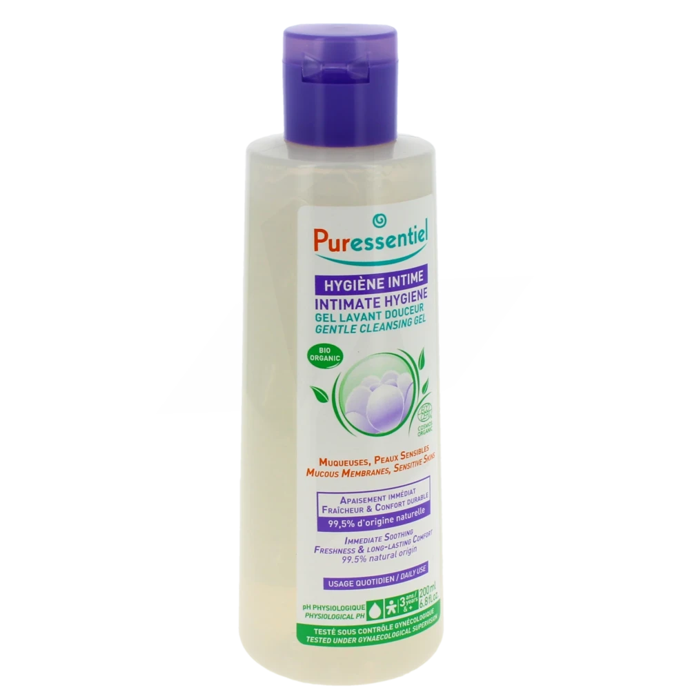 Puressentiel Intimite Gel Hygiène Intime Lavant Douceur Bio Fl/200ml
