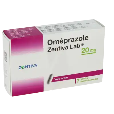 Omeprazole Zentiva Lab 20 Mg, Gélule Gastro-résistante à Eysines