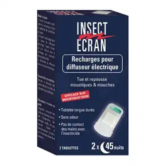 Insect Ecran Tabl Recharge Diffuseur B/2 à Le Breuil