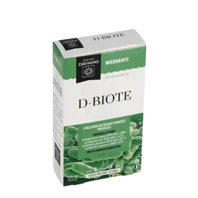 Dayang D-biote 30 Gélules à CHAMPAGNOLE