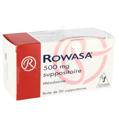 Rowasa 500 Mg, Suppositoire à STRASBOURG