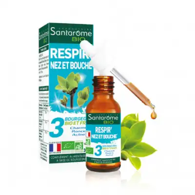 Santarome Complexes Bourgeons Solution Buvable Respir' Nez Et Bouche Fl/30ml à La Ricamarie
