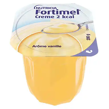 Fortimel Crème 2 Kcal Nutriment Vanille 4 Coupelles/200g à VILLEBAROU