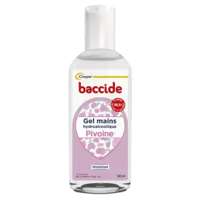 Baccide Gel Mains Désinfectant Pivoine Fl/100ml à Vétraz-Monthoux