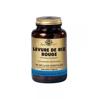 Solgar Levure de Riz Rouge