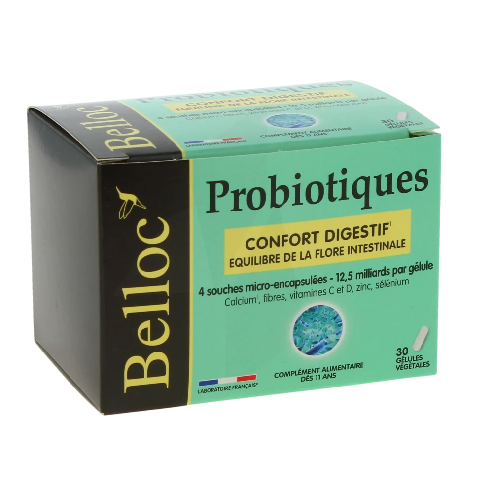 Belloc Probiotiques Gélules Boîte De 30