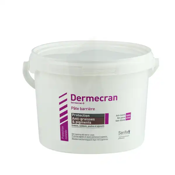 Dermécran® Pâte Barrière Protection Anti-graisses & Pigments Pot De 2kg