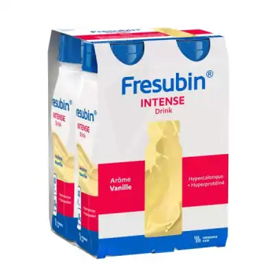 Fresubin Intense Drink Nutriment Vanille 4bouteilles/200ml à VALENCE