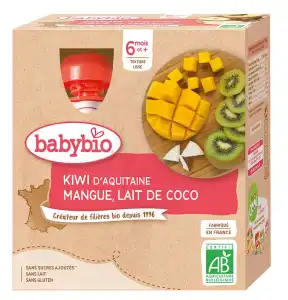 Acheter BABYBIO Gourde Kiwi Mangue Coco à  NICE