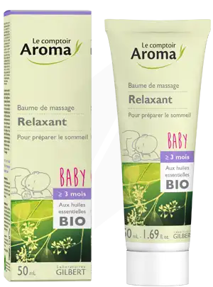 Le Comptoir Aroma Baume De Massage Relaxant Bébé 50ml