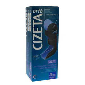Cizeta Ortho Attelle De Cheville A2t Noire T3