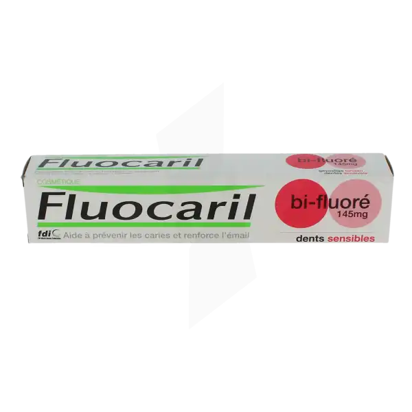 Fluocaril Bi-fluoré 145mg Dentifrice Dents Sensibles T/75ml