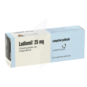 Ludiomil 25 Mg, Comprimé Pelliculé