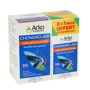 Chondro-aid 100% Articulations 2 Mois + 1 Offert 180 Gélules à SEYNOD