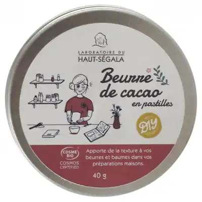 Haut Segala Do It Yourself Past Beurre De Cacao Biologique B/40g à Saint-Etienne