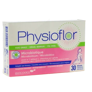 Physioflor Oral Gélule Flore Intime Boîte De 30