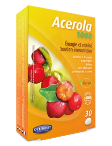 Orthonat Nutrition - Acerola 1000 - 30 Comprimés