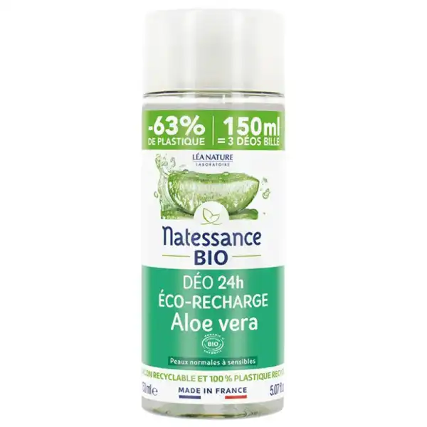 Natessance Deo Aloe Vera Bio Rech 150ml