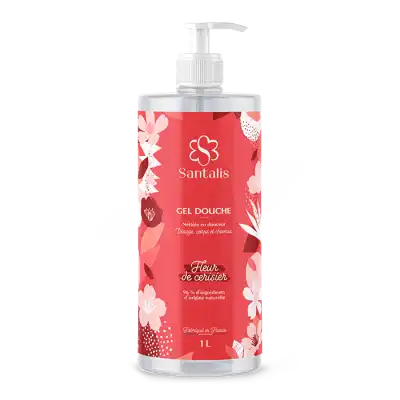 Santalis Dermo Gel Douche Fleur De Cerisier Fl Pompe/1l à LA ROCHE SUR YON