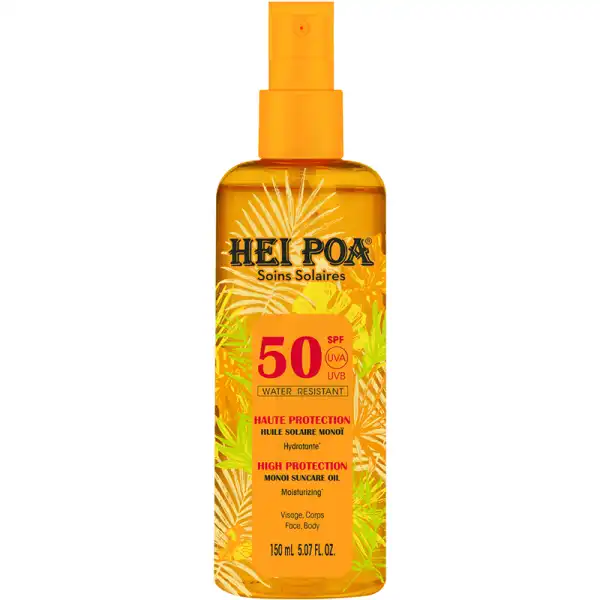 Hei Poa Monoï Solaire Ao Spf50 Huile Spray/150ml