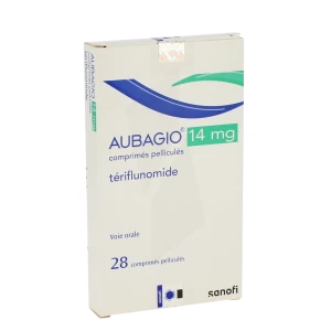 Aubagio 14 Mg, Comprimé Pelliculé