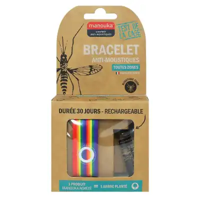 Manouka Bracelet Anti-moustique Adulte Arc En Ciel à Épinay-sur-Seine