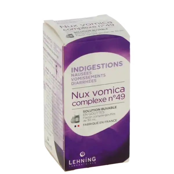 Nux Vomica Complexe N°49, Solution Buvable En Gouttes