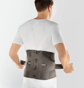 Velpeau Comfort Dotop Ceinture Lombaire Taupe Taille 5 Hauteur 28cm