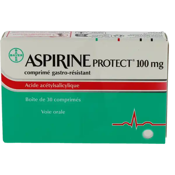 Aspirine Protect 100 Mg, Comprimé Gastro-résistant