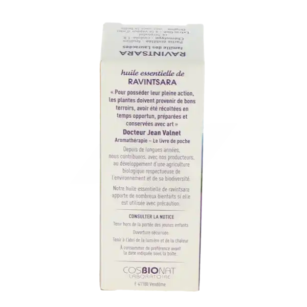 Docteur Valnet Huile Essentielle Bio, Ravintsara 10ml