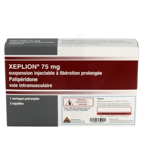 Xeplion 75 Mg, Suspension Injectable à Libération Prolongée