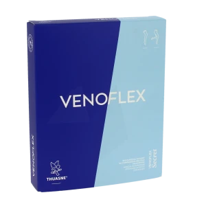 Venoflex Secret 2 Bas Antiglisse Femme Beige Naturel Taille 2l