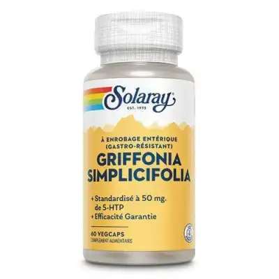Solaray Griffonia Simplicifolia 5-htp 50mg Capsules Végétales Gastro Résistantes B/60 à ANGLET