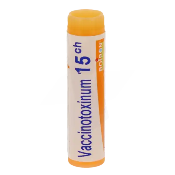Boiron Vaccinotoxinum 15ch Globules Dose De 1g