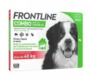 Frontline Combo Solution Externe Chien 40-60kg 4doses